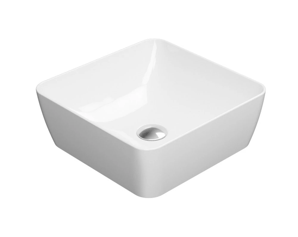 sapho sand pultra szerelhető mosdó, túlfolyó nélkül, fehér, 38x14x38 cm 903811