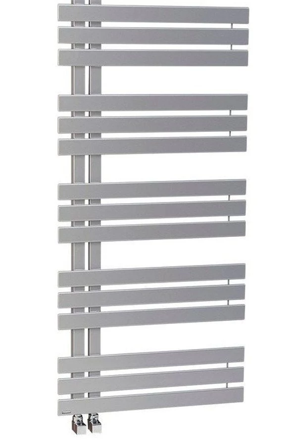 sapho silvana törölközőszárítós radiátor, metál ezüst 500x1236 cm, IR153
