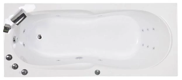 wellis Malawi Hydro™ 170, csaptelep nélkül, jobbos 170x75x60