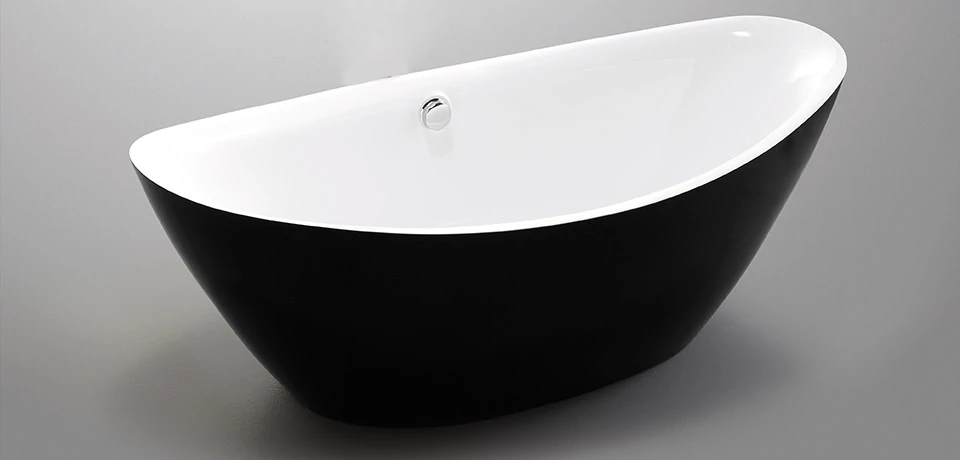 wellis Arezzo Matt Black térkád matt fekete külsővel 180x87x65