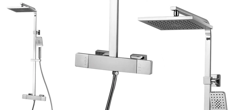 wellis Cascade termosztátos zuhanyoszlop csapteleppe -135