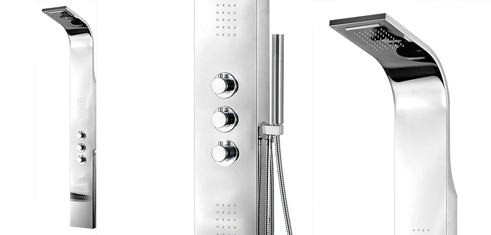 wellis Glam termosztátos zuhanypanel