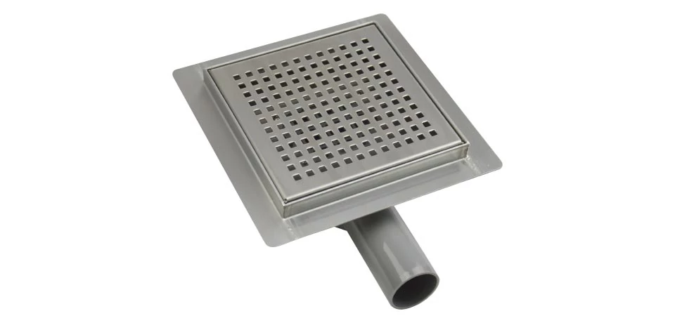 wellis W-Drain Square padlóösszefolyó 150x150
