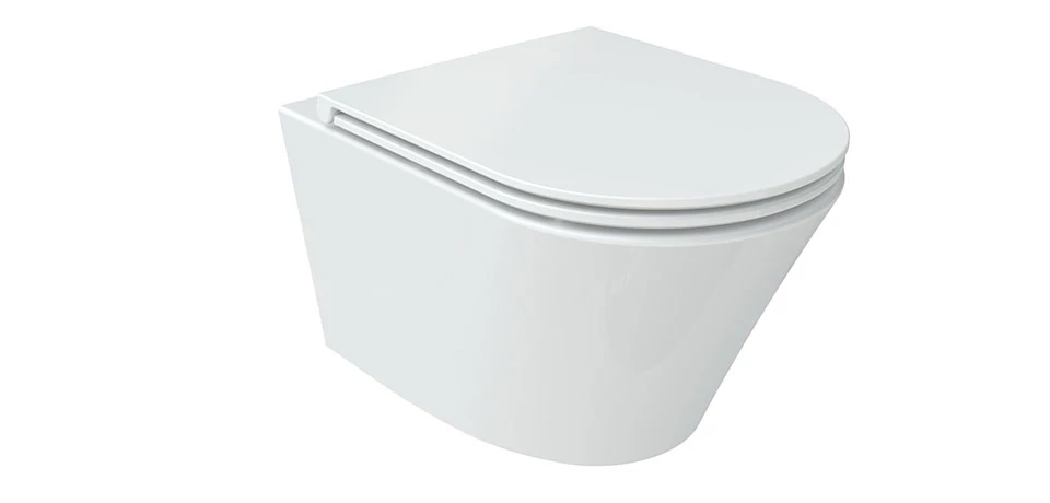 wellis Clement fali Rimless WC