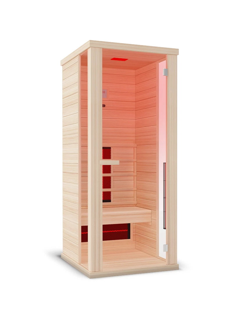 wellis helios hemlock infraszauna 82,8x100,7x194