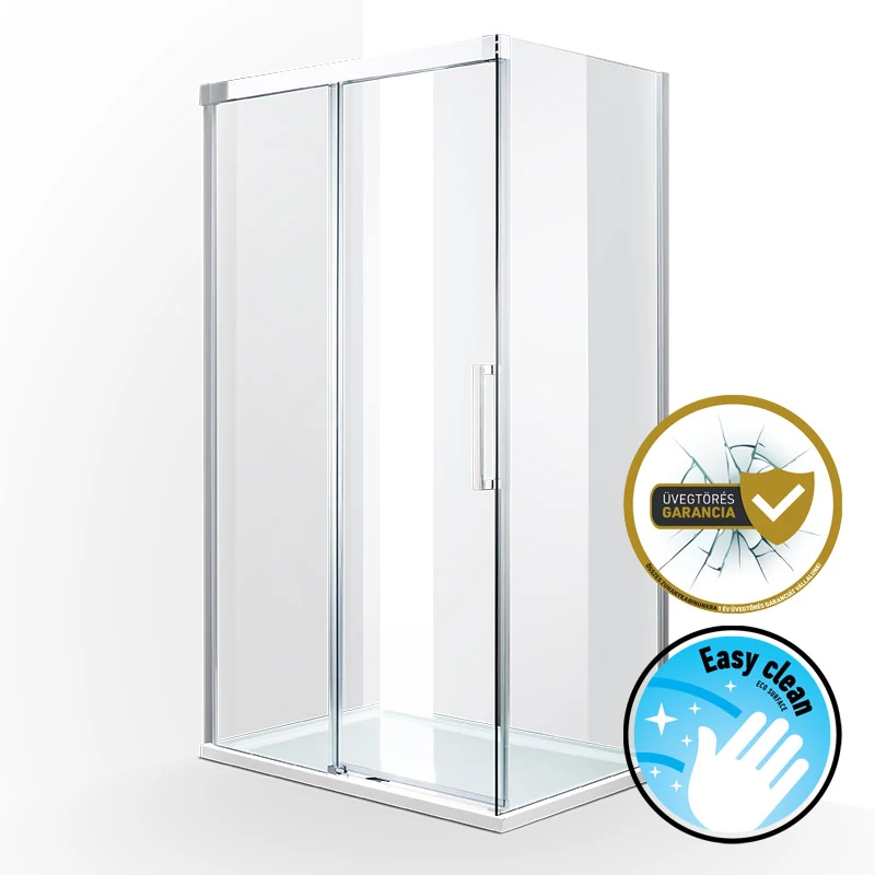 wellis Fabio 120x90 egy tolóajtós kabin, Easy Cleannel